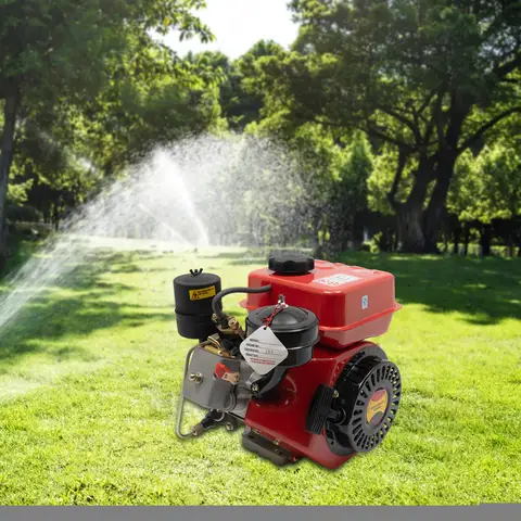 4-Takt-Einzelzylinder-Dieselmotor mit 3 PS, Dieselmotor mit Rückstoßstartsystem für Go Cart, Mini Bike, Hacker