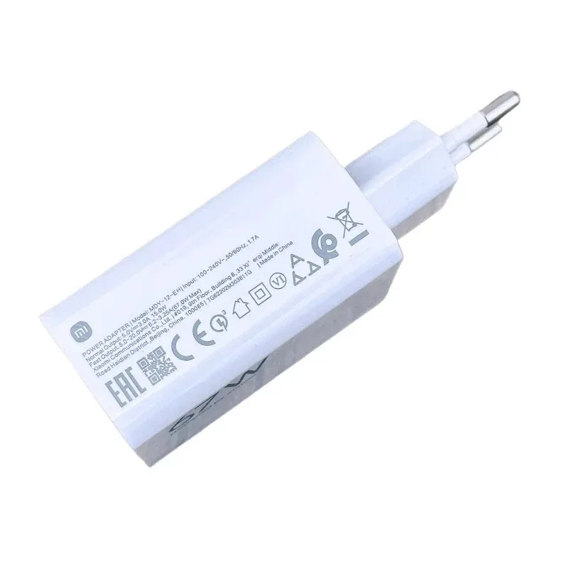 Original Xiaomi 67W Charger Turbo Fast Charge EU Adapter Usb Type C Cable For Redmi Note 13 Pro Mi 13 Lite K60 K60E K50 CIVI 2 image 3