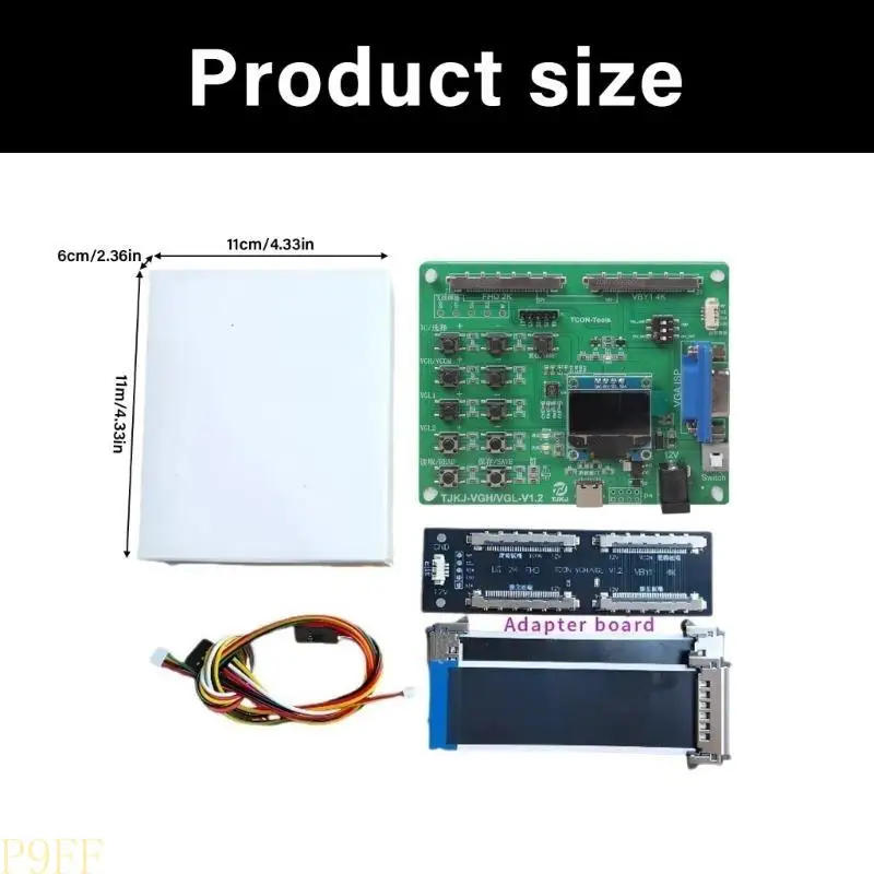 CS1W Multi Application Tcon Programmer Board for VGH VGL VCOM Voltage Regulation in Electronics