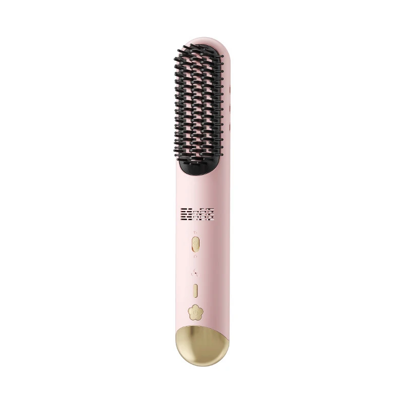 

Wireless Charging Cold Air Straightening Comb Damage-Free Straightening Wand Portable Dual-Use Curling