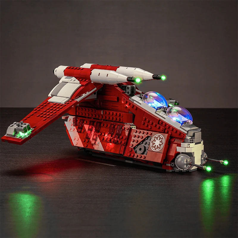 Vonado LED light 75354 set for Coruscant Guard Gunship ™ Building blocks (only including lighting accessories)