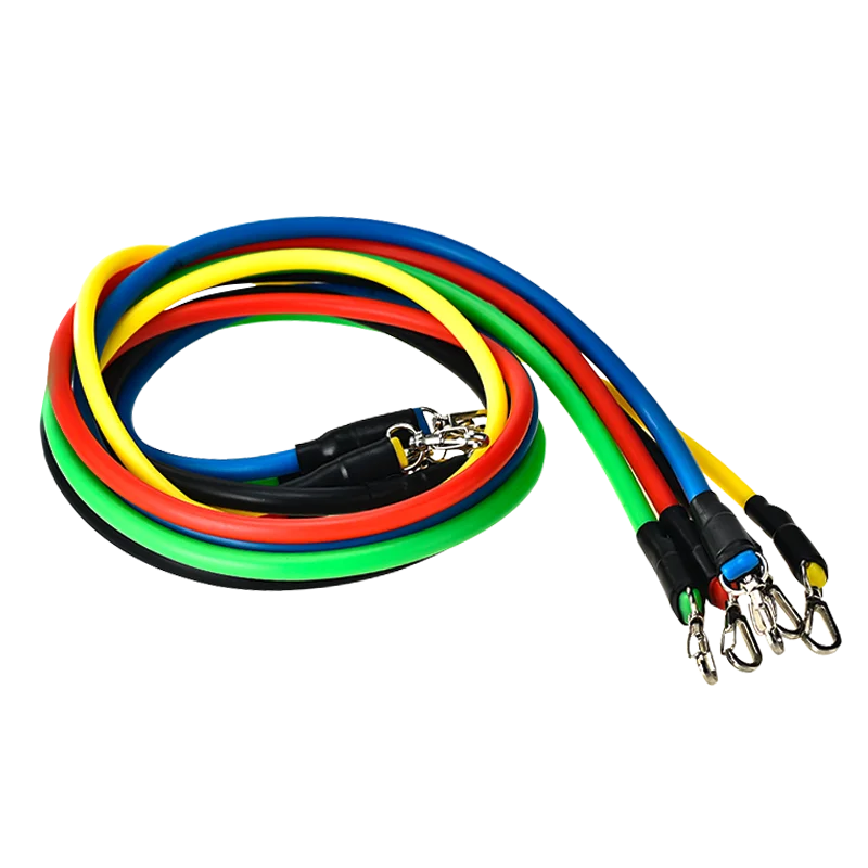 

Latex Fitness Elastic Resistance Power Band Set with Hook Rubber Resistance Bands 1