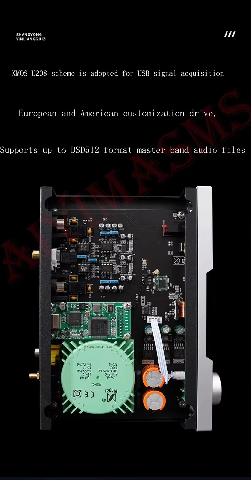 AIYIMA SMSL HIFI dual core ES9038 Bluetooth 5.1 LDAC linear power decoder USB balanced remote control DSD512 play decoder Audio