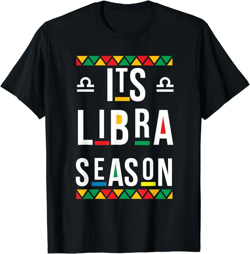 NEW LIMITED September October Birthday Party Libra Season T-ShirtAnime Costume Cotton Short Sleeve Anime pattern clothing high q