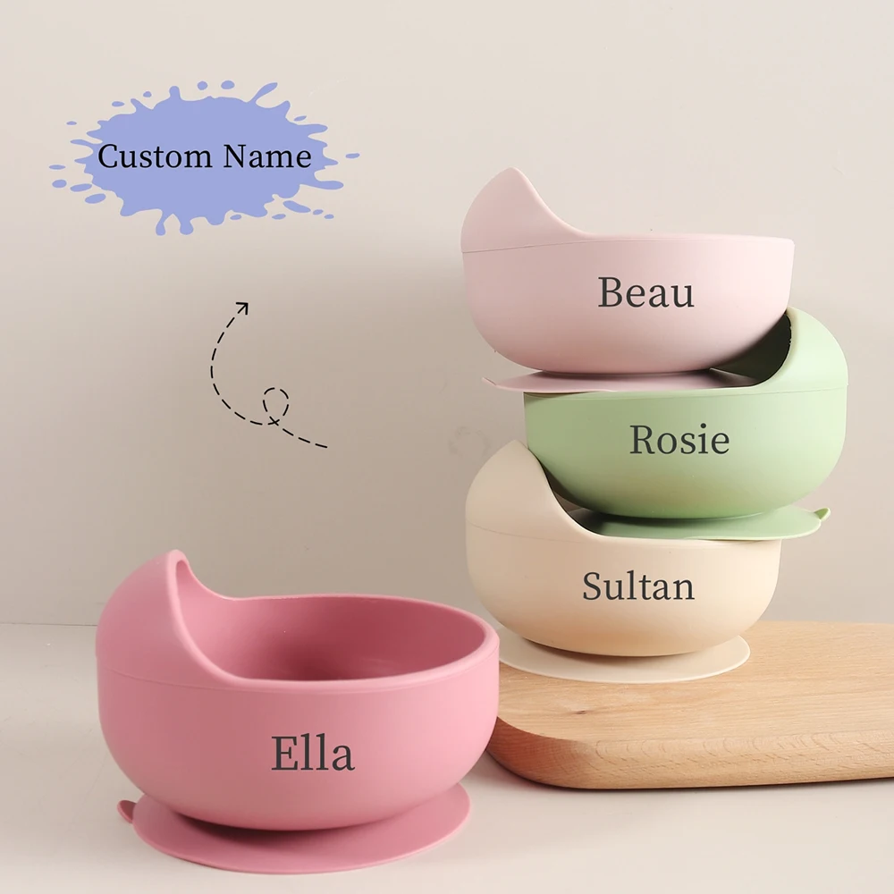 

350ml Splash-Proof Silicone Suction Baby Bowl, Adorable Snail Design for Self-Feeding Training | Easy Clean, Spill-Resistant
