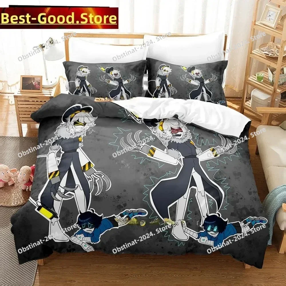 Fashion 3D Anime Murder Drones Bedding Set Printed Bed Set With Pillowcase Bed Duvet Cover Single Double Queen Super King Size