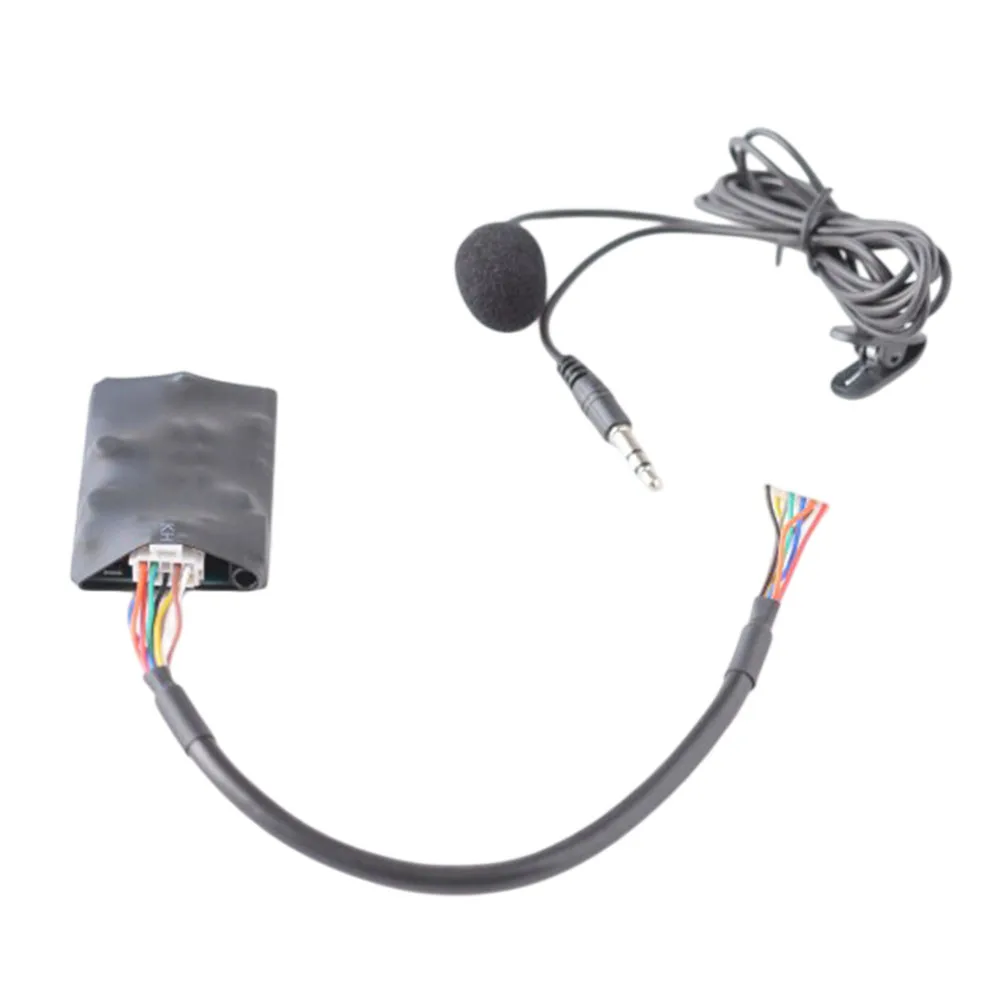 In-car Entertainment Upgrade Black Car BT Connector Plug-and-play Adapter ABS Plastic Seamless CD Box Fit Anti-interference