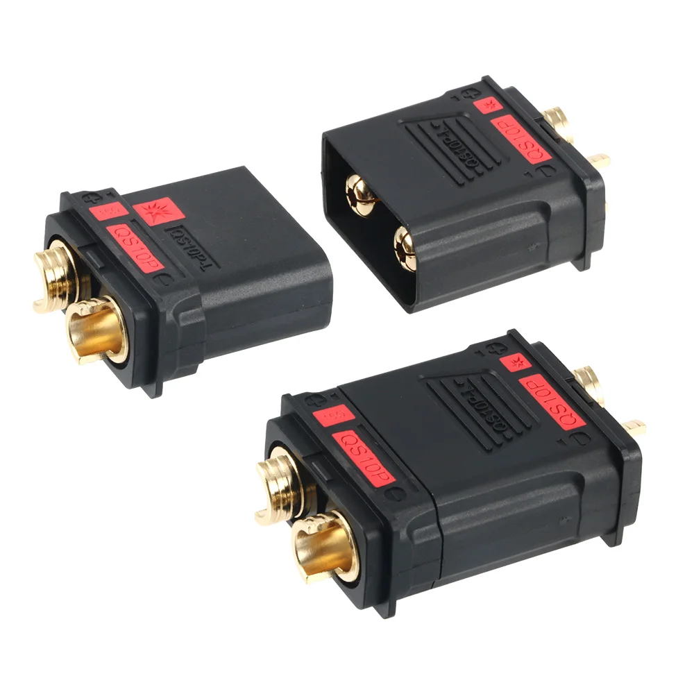 QS10 Series Aviation Model Male Female Connector QS10-S QS10P For Battery Anti Spark Charging Power Adapter Plug
