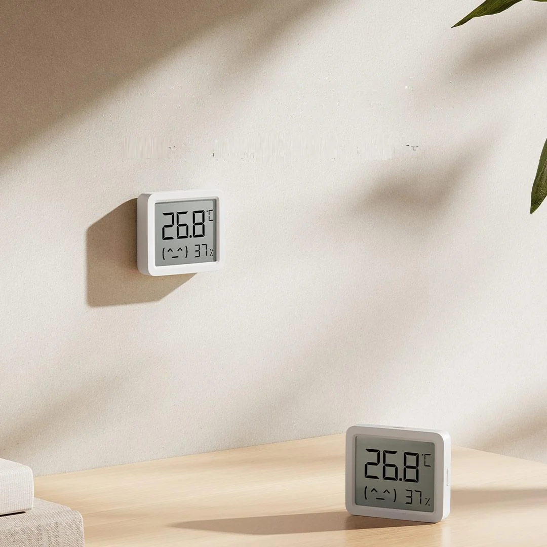 New Xiaomi Mijia Smart temperature humidity sensor 3 Mini Digital Hygrometer Humidity Work Mi Home APP China Region Only