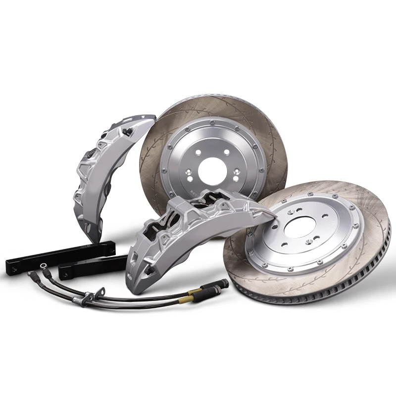 

Universal SL6 Brake Calipers Aluminum Alloy 18Z 4 Pot Calipers for 18/19/20/21 Inch Wheel