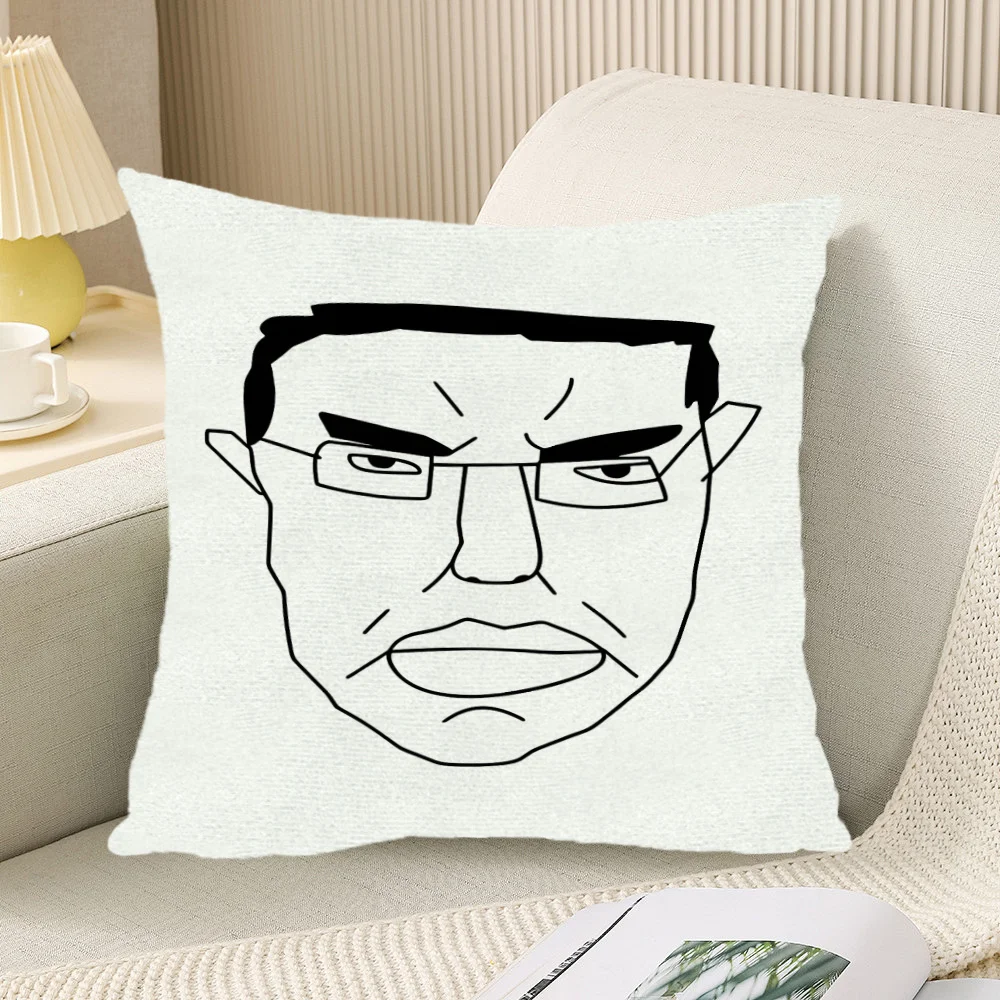 Customize 1pc Chudjak Poljak Pattern Print Decorative Square Throw Pillow Covers, Cushion Covers Double-sided Printing 18x18 Inc