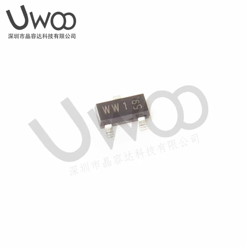 10/pcs Original imported BAT54C printed WW1 SOT-23 surface mount Schottky diode 30V 200mA IGBT Module New Original