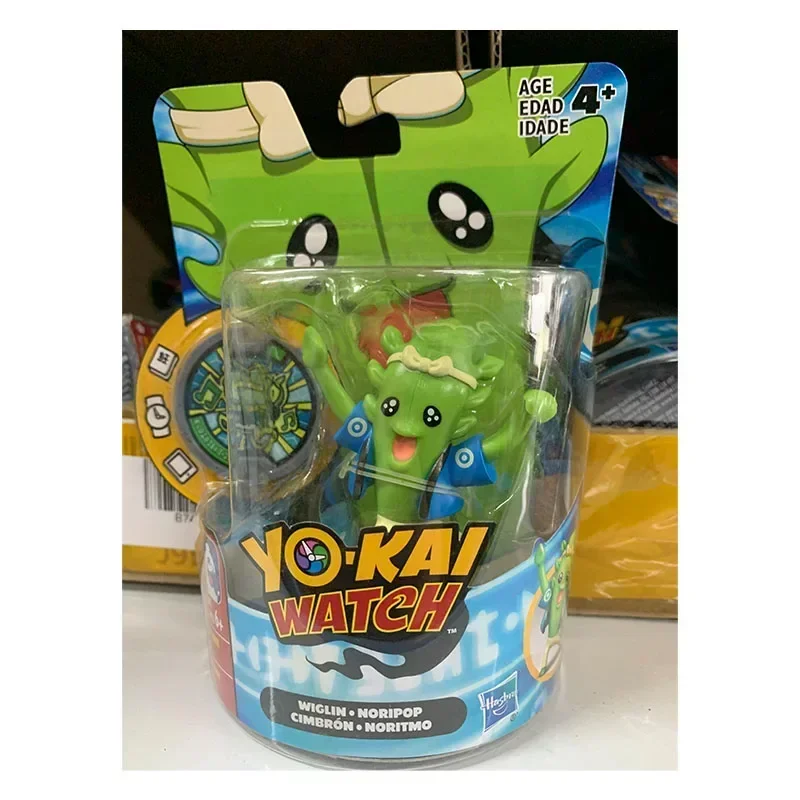 Yo-kai reloj modelo Jibanyan whisle Anime figuras de acción genuinas niños regalo de Navidad juguetes de PVC