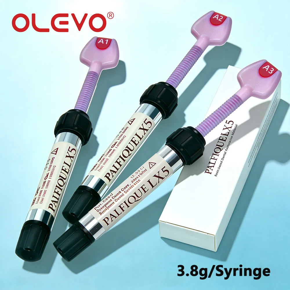 

Dental Resins PALFIQUE LX5 Light Curing Composite Resin 3.8g/pc Resin-based Supra-Nano Spherical Fillers Restoration Dentistry