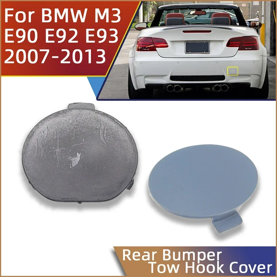 Car Bumper Decorative Shell Tow Hook Cover Cap For Bmw M3 M Series E90 E92 E93 2007 2008 2009 2010 2011 2012 2013#51118043981