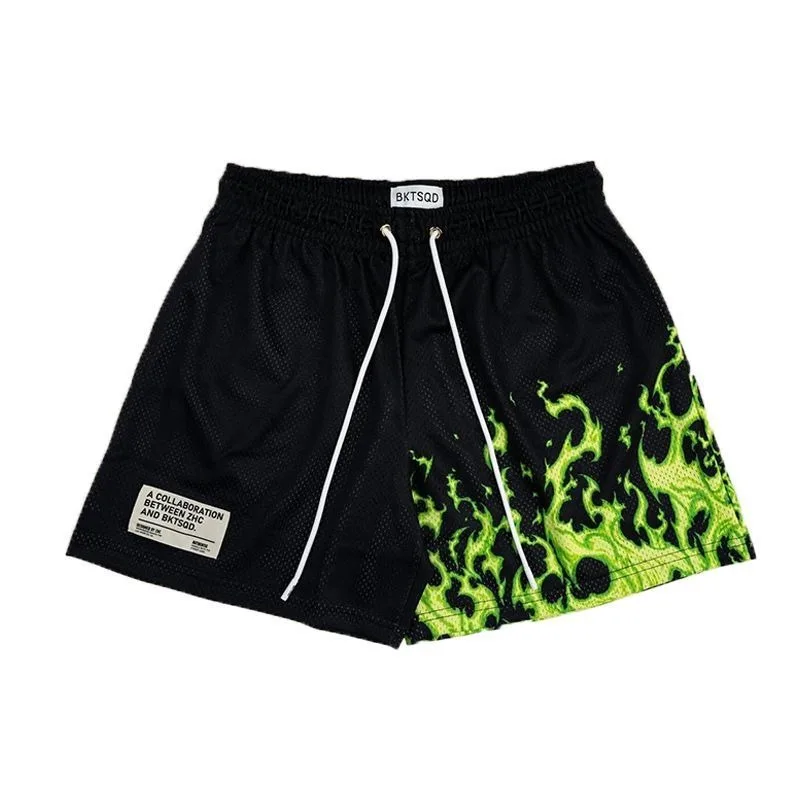 

Летние мужские повседневные спортивные шорты с дышащей сеткой, баскетбольные шорты унисекс, повседневные домашние шорты, новинка 2023 года