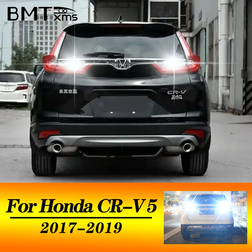 

BMTxms 2PCS T15 W16W 921 LED Reverse Light Backup Lamp Car Bulbs 12V Xenon White Canbus For Honda CR-V V 5 RW RT 2017 2018 2019