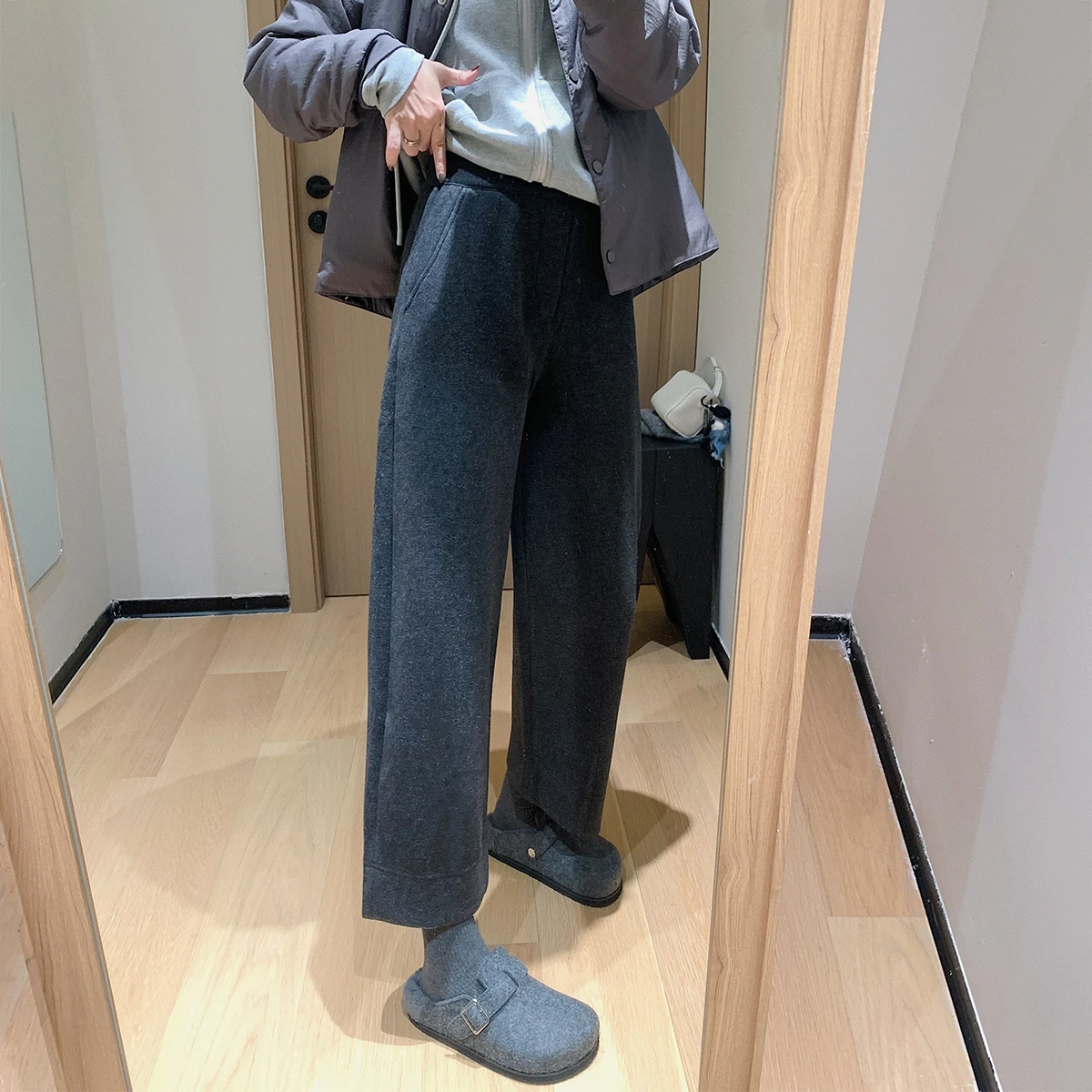 التخسيس 9 طول Thiened المرأة عارضة السراويل الليمون القرد حجم صغير مثاليا عارضة Sle القطن البوليستر مزيج #1