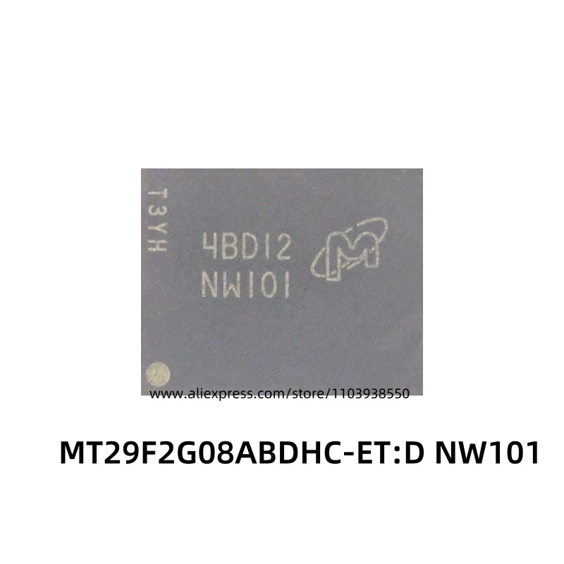 MT29F2G08ABDHC-ET:D NW101 Integrated Circuits memory chips flash memory  IC