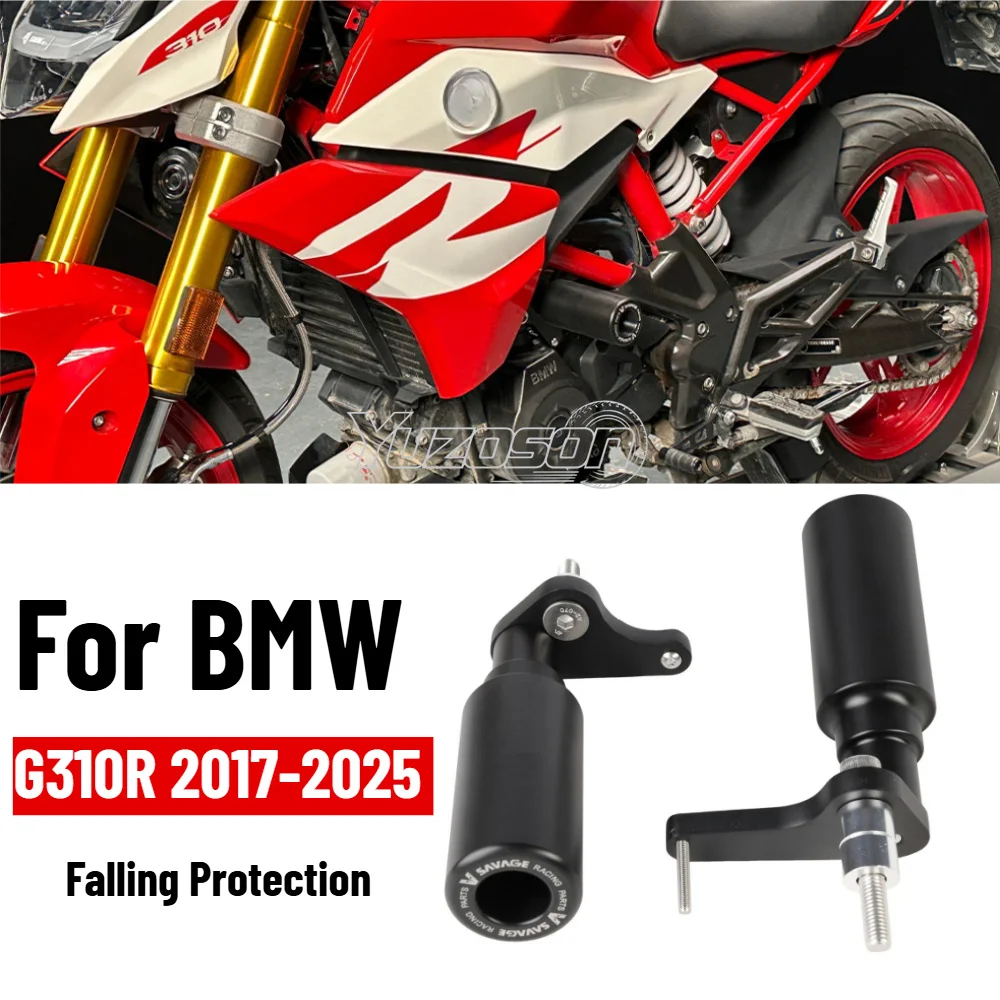 Anti-Falling Frame Slider Protector For BMW G310R 2017-2025 G 310 R Engine Crash Protect Crash Slider Motorcycle Accessories