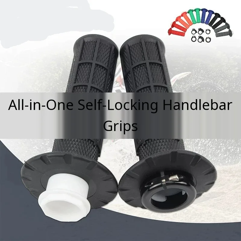 For Hengjian Z300 Kews K16 Self-locking Non-slip Handlebar Grips