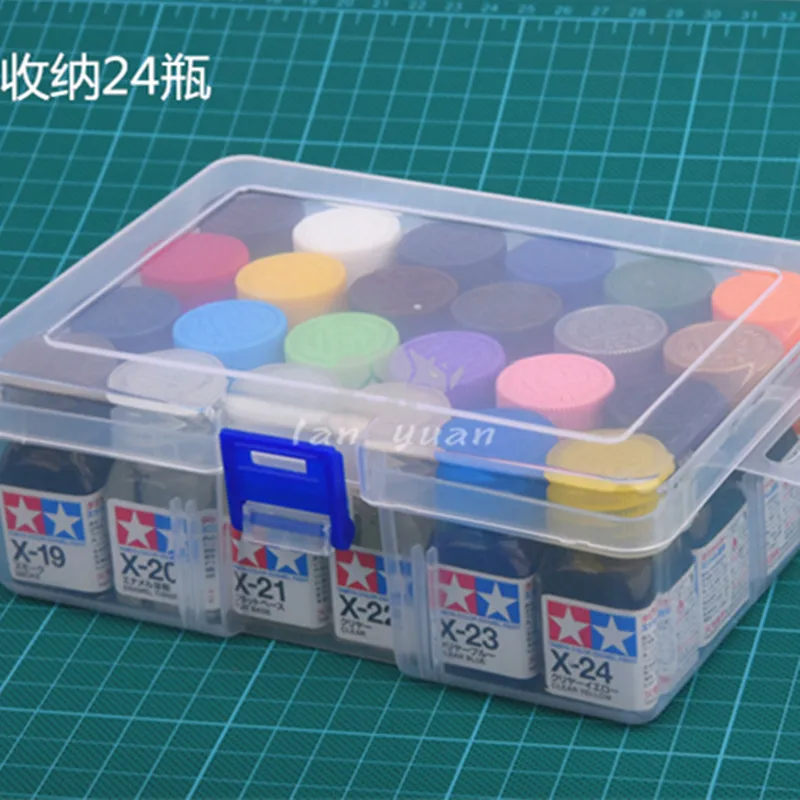 Marker Storage Box Parts Storage TAMIYA Mr.bobby Gunpla Plastic Ename Exudate Convenient neat Paint Model Coloring