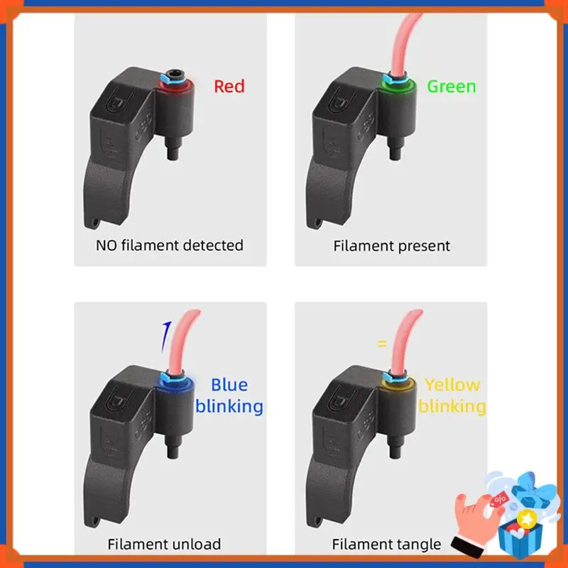 

Компактный экструдер Mellow LDO Orbiter V2, умный датчик накаливания, датчик подачи экструдера, аксессуары для 3D-печати