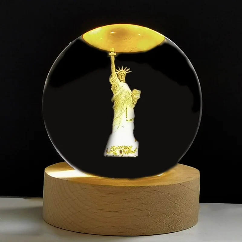 Crystal Ball Jesus Angel Maria Creative Desktop Decoration Hot Selling and Hot Selling Products Sphere Balls Home Accessories