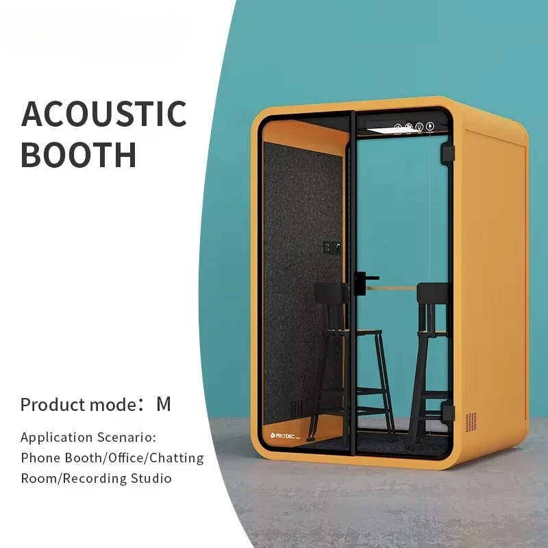 Wellness Pod Acoustic Silent Box for Mental Health Break Employee Wellbeing Integrated Aromatherapy Diffuser Office Relaxation