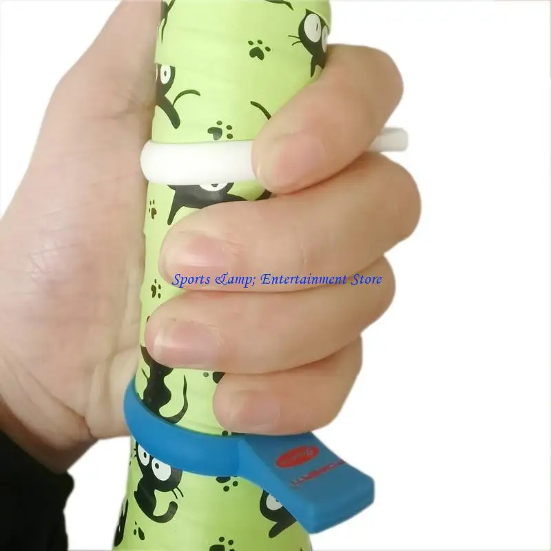 

G7NF Tennis Training Grip Postures Corrector Silicone Tennis Racket Handle Isolator Bad Grip Correction Device Easy install