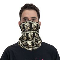 Five Finger Death Punch Music Balaclava Hiking Camping Face MasksWomen Cool Protection Bicycle Mask Seamless Soft Scarf Bandana