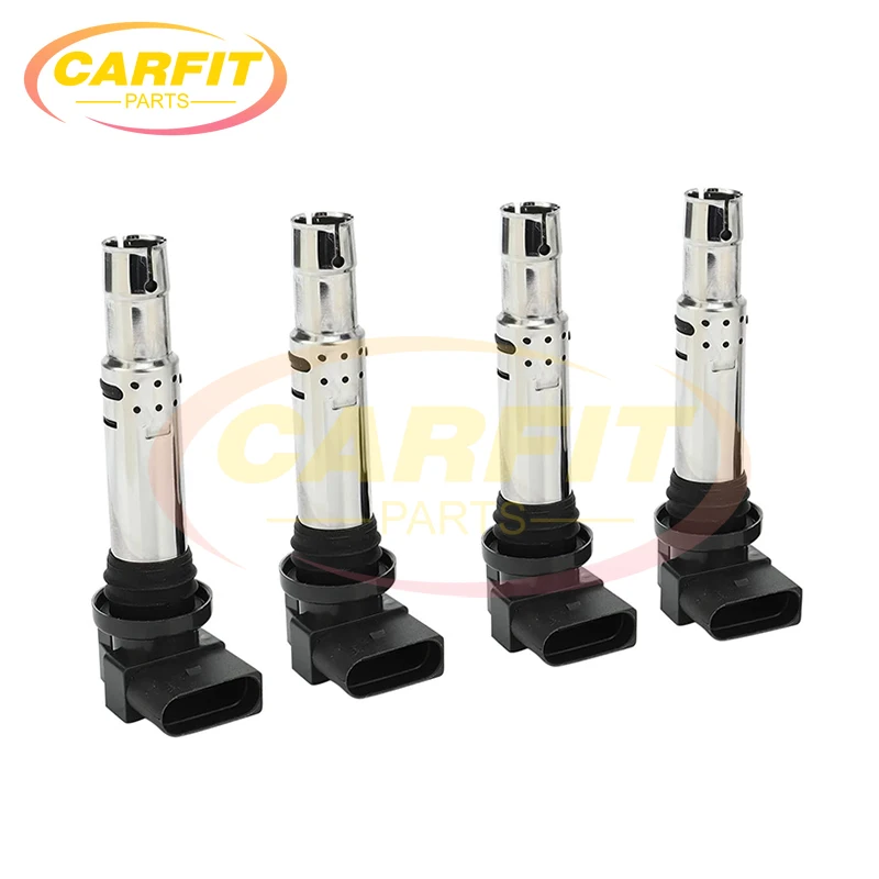 

4 шт. 036905715G 036905715F 036905715H 036905715 катушка зажигания для VW Jetta Golf Passat Beetle CC Polo Audi A1 Skoda Fabia Seat