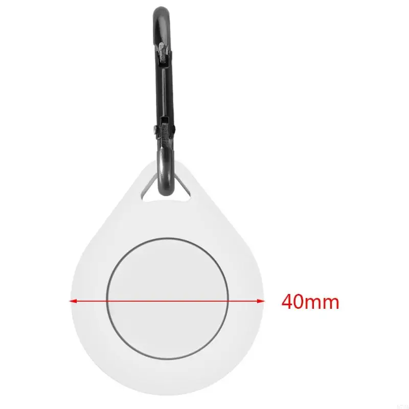 573A 호환 위치 추적기 보호기 AirTags용 쉘용 케이스용 스크래치 방지 실리콘 보호 장치