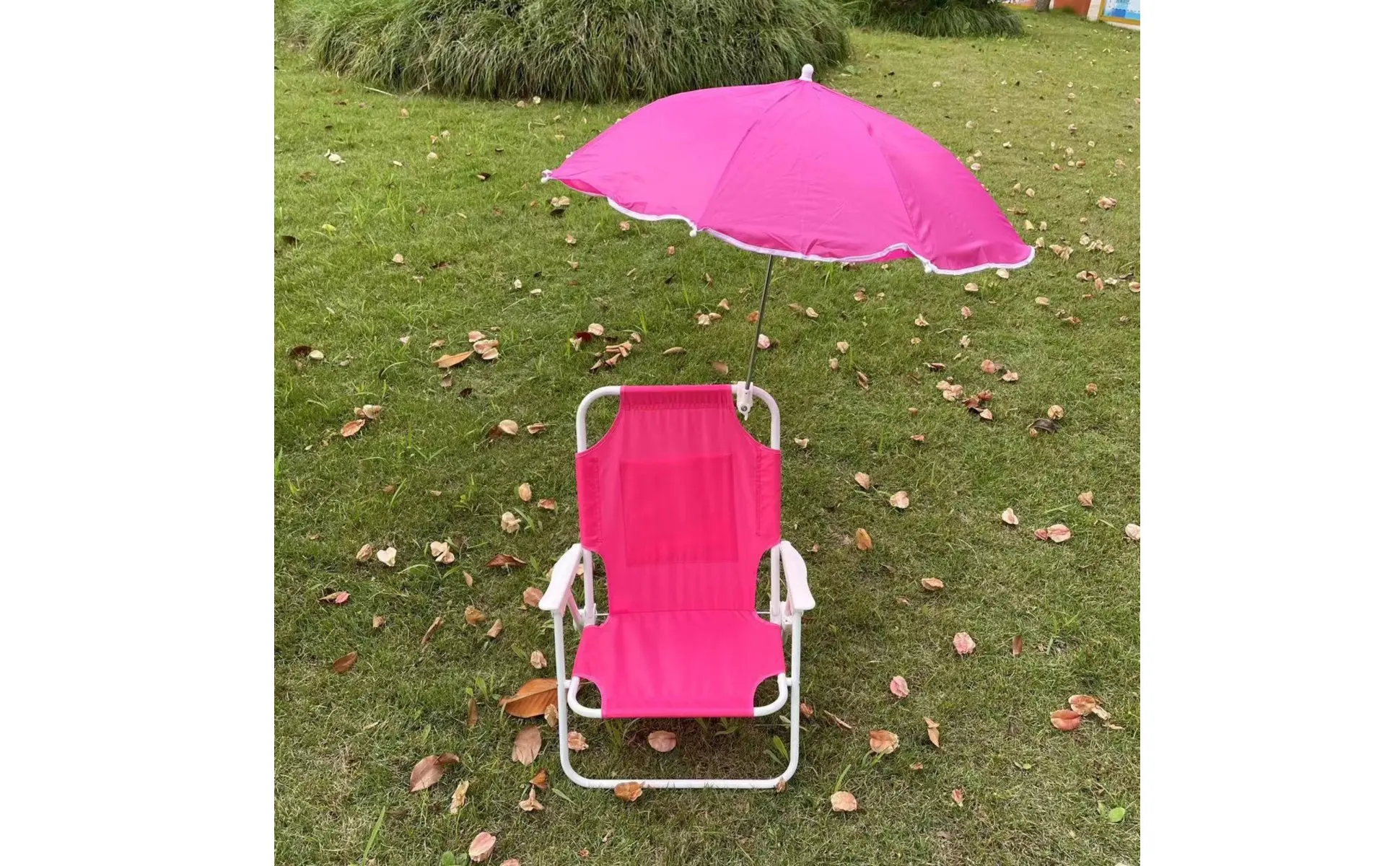 Beach Chair with Umbrella Foldable Kids Beach Chair Sun Protection Lightweight for Party