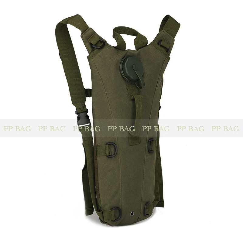 3L Bladder Water Bag Outdoor Tactical Hydration Pack Sport Riding Camel Bag Backpack Nylon Rucksack Camping Pack Bicycle Bag