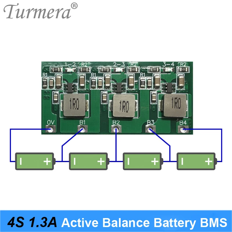 Turmera-電気酸リチウム電池,アクティブ転送用の2s,3s,4s,8.4v,12.6v,16.8 18650 v,32700