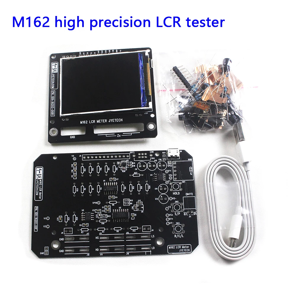 M162 LCR LCD micro Heng inductance fast measurement of 1 ohm resistance up to 15pF capacitance 10