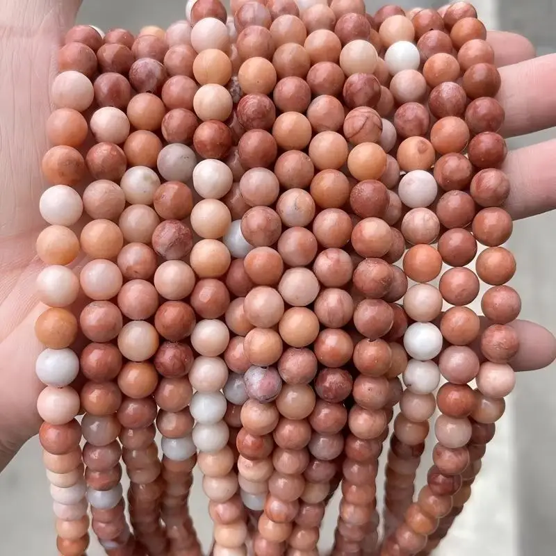 1 Strang Naturstein Grüne Blaue Gelbe Aventurin-Perlen Lose Jade-Perlen für Schmuckherstellung DIY Armband Halskette Zubehör – Detail 6