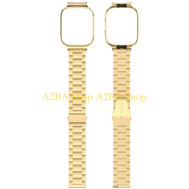 

A2BA ремешок из нержавеющей стали с защитой от царапин, подходит для часов 3 Lite/активных умных часов, браслет, быстроразъемная