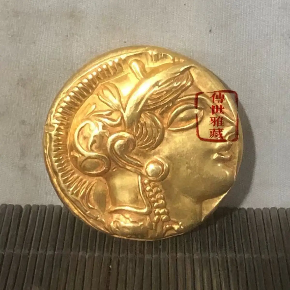 Antique Ancient Ancient Western gold coin,Collection&Adornment,Free shipping