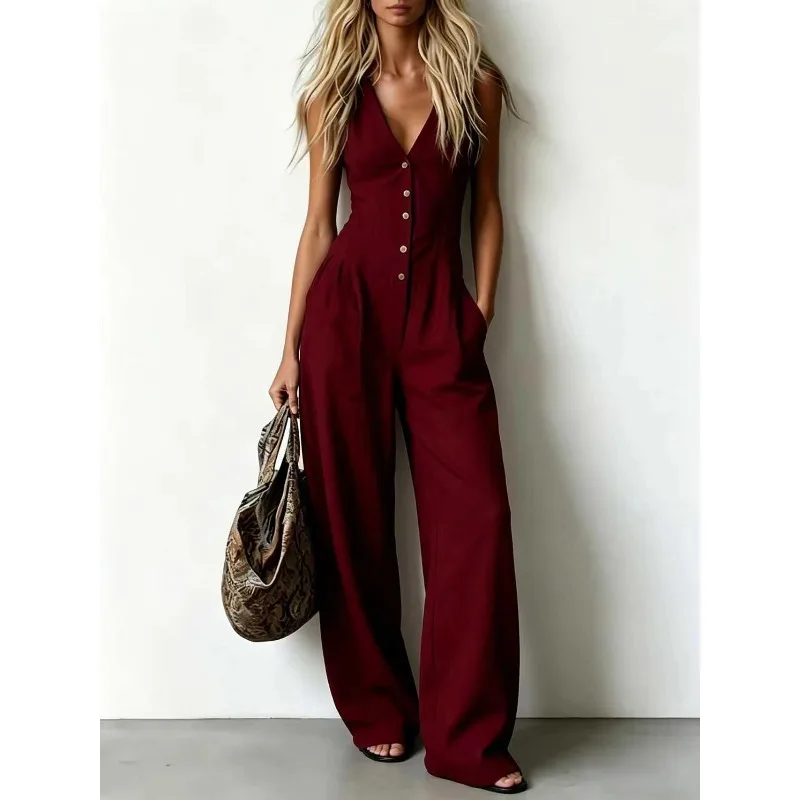 Thumbnail 2 - #25 Trending Wide Leg Jumpsuits Right Now