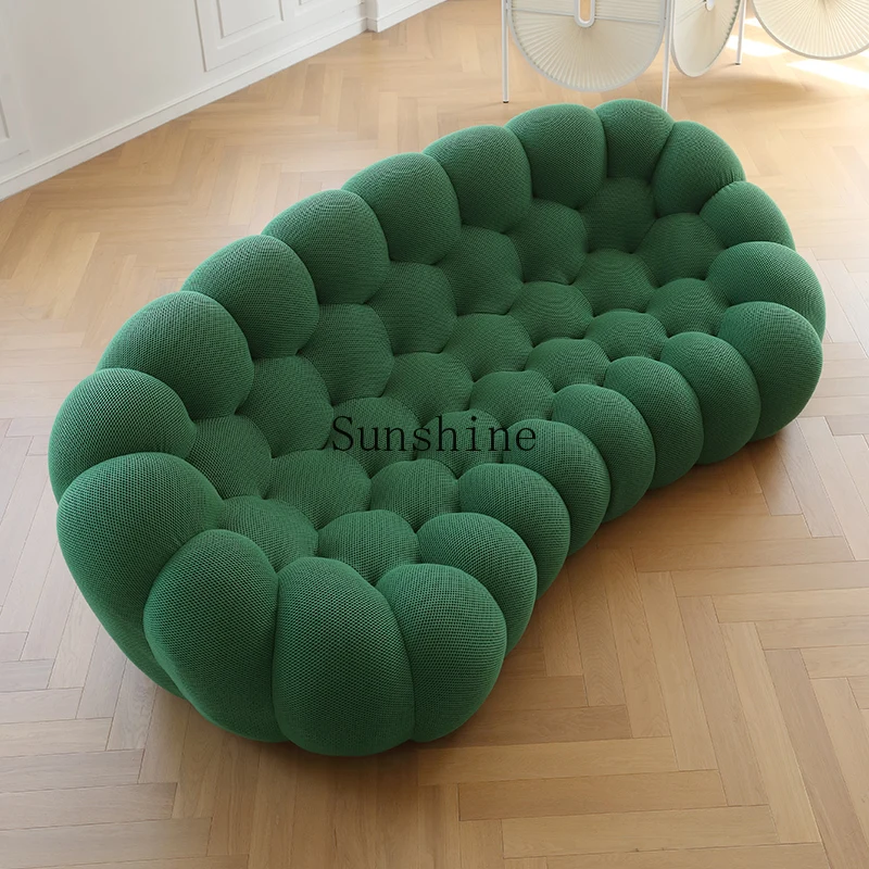 Fabric bubble ball simple special-shaped sofa