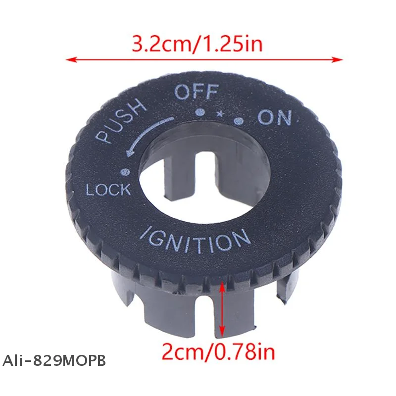 【S】для JOG 50 2JA 3KJ 3YK 4YP 5BM аксессуары для мотоцикла, декоративная крышка из АБС-пластика, черный мопед, скутер, накладка замка зажигания
