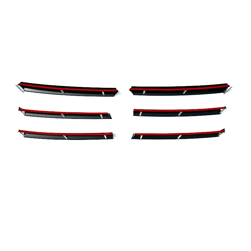 Front Grille High Gloss Chrome Decorative Strip For VW Passat B8 Variant 2015 2016 2017 2018 2019 Chrome Plated Bright Strip