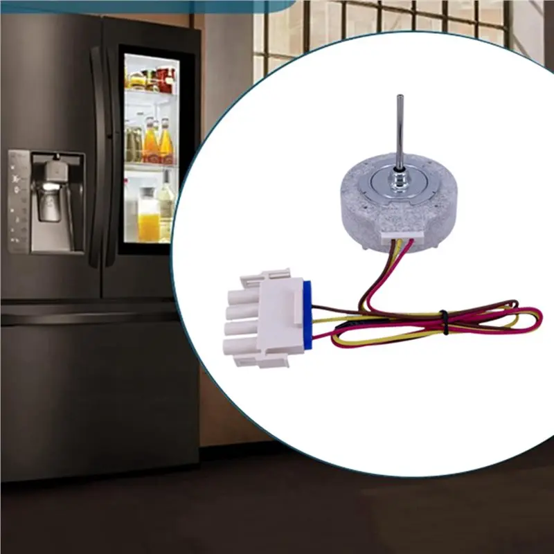 M04K 2X Motore ventola di raffreddamento frigorifero per frigorifero Electrolux DC12V 2.7W FDQB38EL2 Parti del congelatore del radiatore del frigorifero