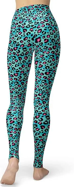 New Sport Leggings Women 3D Leopard Printing Tights Yoga Pants Gym Leggin Ladies Seamless Leggins for Female Leginsy Sexy Legins