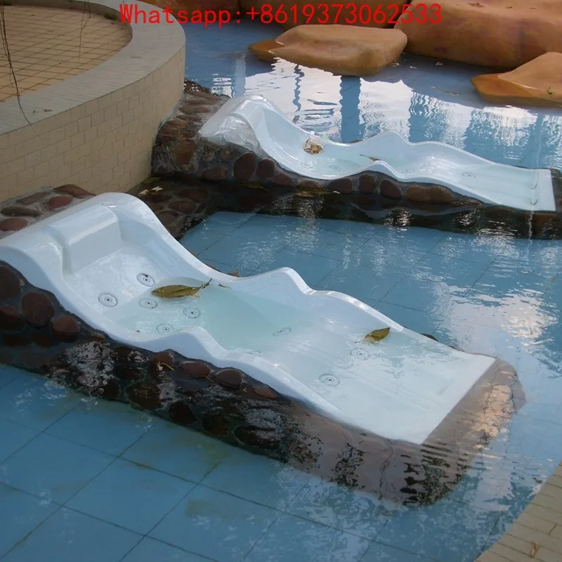 

Массажная кровать для спа-салонов из акрила с 9 или 11 отверстиями для массажа, оборудование для бассейнов