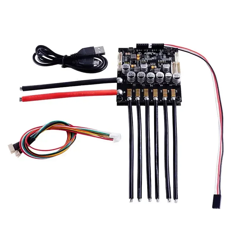 FLIPSKY Dual FSESC6.6 Based Upon VESC6 with Aluminum Heatsink 3-12S Mini Electronic Speed Controller