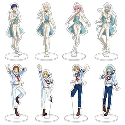 Cartoon Anime Ensemble Stars Stand Fashion Yuuki Makoto Hibiki Wataru Figure Model Plate Acrylic Desk Decor Toys Gifts