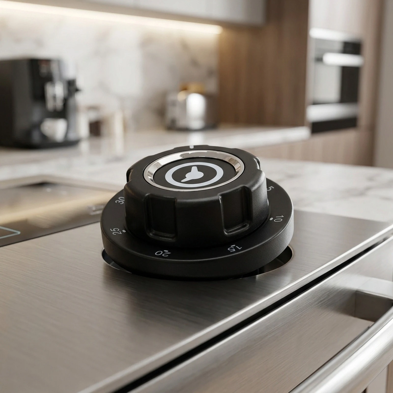 Adjustable Cooking Timer Knob Knob Sliver Black Microwave Oven Timer 60 Minute Timer 90 Minute Timer User-friendly Design